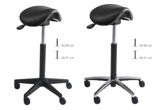 Zadelkruk voor Zit-Sta bureau