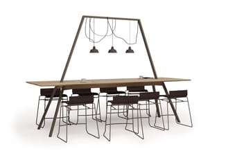 Lande Dock tafel voor kantoor en overleg, afbeelding 7