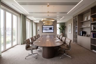 Flow Vergadertafel - Massief houten boardroomtafel, afbeelding 4