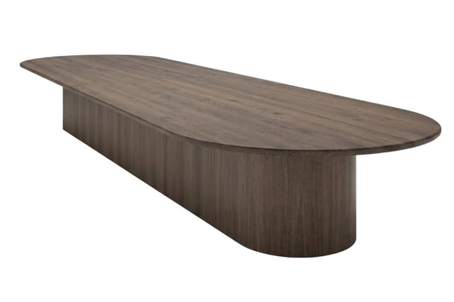 Flow Vergadertafel - Massief houten boardroomtafel